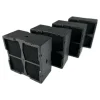 AIR2GO Regenerierbarer Aktivkohlefilter Als für Elica KIT0120952 und FCB0132356B Combohob 40553804814 Stück