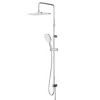 AM.PM Duschsystem Func Duschsystem ohne Armatur, Regenduschset Kopfbrause Duschsäule Dusche F07FA000 Chrom