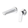 AM.PM Einhebel-Waschtischarmatur Wandmontage X-Joy Wasserhahn Bad, Mischbatterie FXA72600 Chrom