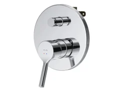 AM.PM Wannen Einhand-Mischbatterie Unterputz Wandthermostat, Thermostat Mischbatterie Dusche X-Joy S FXB45000 Chrom