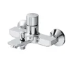 AM.PM Wannenarmatur X-Joy TouchReel Mischbatterie Badewanne FXT10500 Chrom