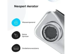 AM.PM Wannenarmatur X-Joy TouchReel Mischbatterie Badewanne FXT10500 Chrom