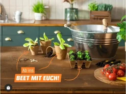 Anzuchttöpfe rund 8 cm Ø 16 Stück