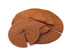 Aquagart 1 Kokos Mulchscheibe 45cm Kokofasermatte Kokosfaser Pflanzenschutzmatte