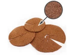Aquagart 1 Kokos Mulchscheibe 45cm Kokofasermatte Kokosfaser Pflanzenschutzmatte