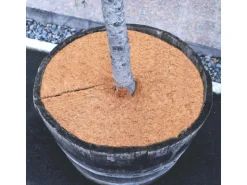 Aquagart 1 Kokos Mulchscheibe 45cm Kokofasermatte Kokosfaser Pflanzenschutzmatte