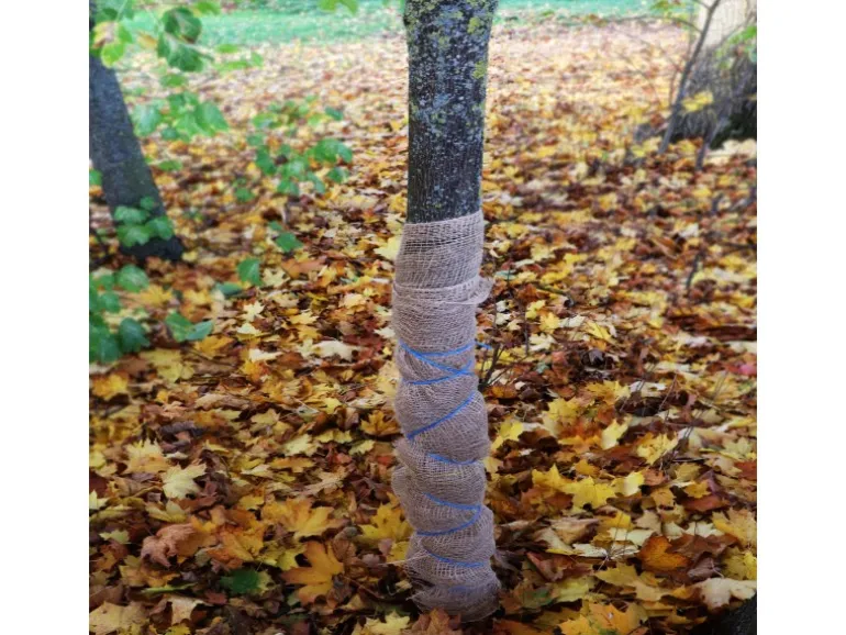 Aquagart 15m x 1m Jutegewebe 105g/m² Jutematte Gartenjute Jute Stoff Sackleinen Juteband