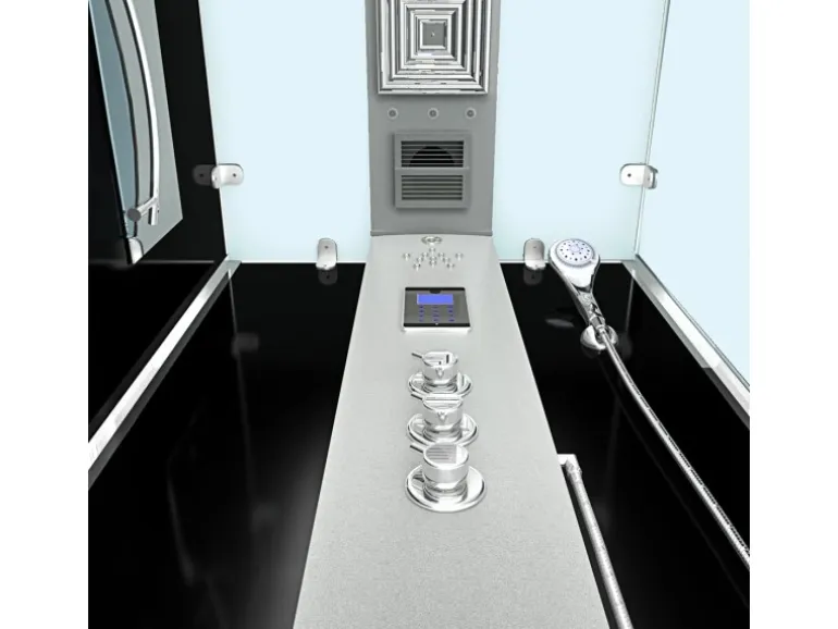 AquaVapore Dampfdusche Duschtempel Sauna Dusche Duschkabine D38-13L3 90x90 cm
