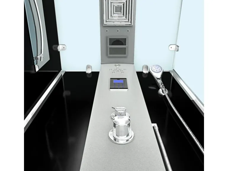 AquaVapore Dampfdusche Duschtempel Sauna Dusche Duschkabine D38-13L2 90x90 cm