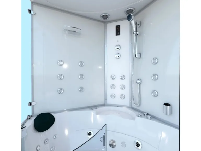 AquaVapore Dampfdusche Whirlpool Dusche Duschkabine K70-WS-EH-EC 150x150cm