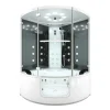 AquaVapore Dampfdusche Whirlpool Dusche Duschkabine K60-SW-EH-EC-SC 140x140cm