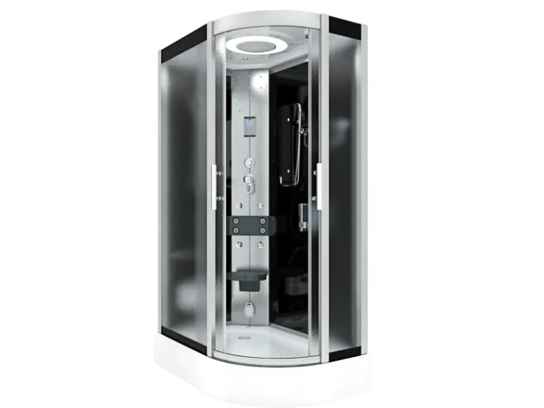 AquaVapore Dusche Duschkabine D60-73M2R-EC Duschtempel Sauna 80x120 cm