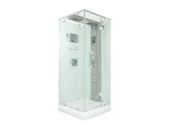 AquaVapore Duschkabine Komplettdusche D38-20R0-EC Fertigdusche Dusche 100x100 cm