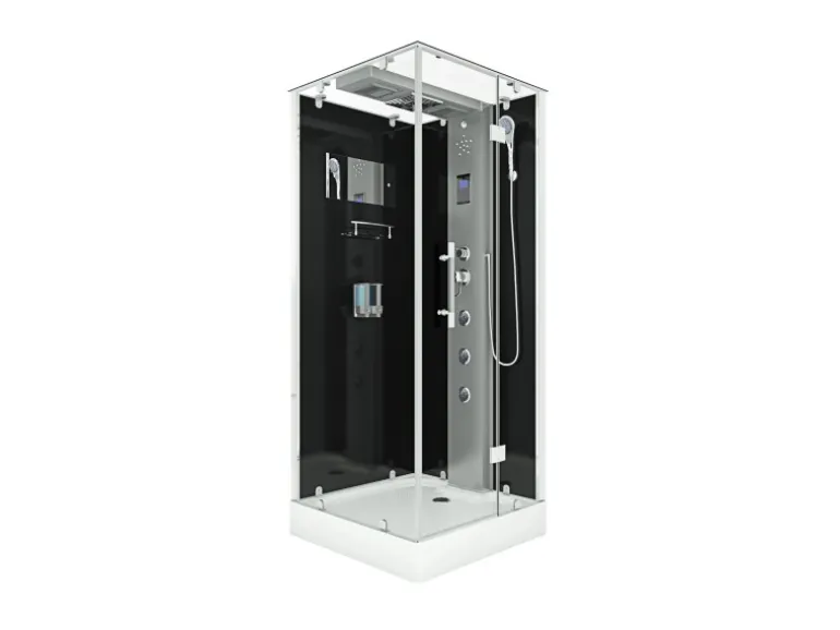 AquaVapore Duschkabine Komplettdusche D38-03R0 Fertigdusche Dusche 80x80 cm
