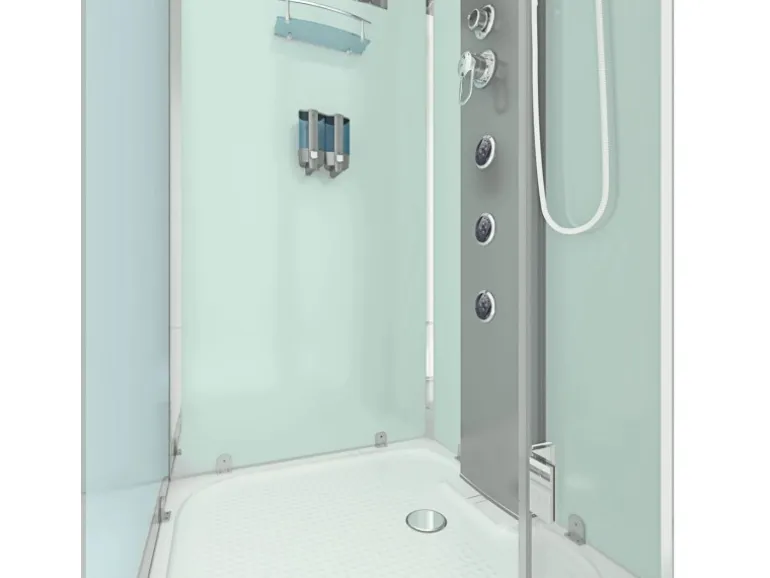 AquaVapore Duschkabine Komplettdusche D38-00R0 Fertigdusche Dusche 80x80 cm