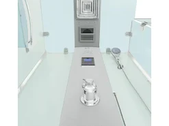 AquaVapore Duschkabine Komplettdusche D38-20R0 Fertigdusche Dusche 100x100 cm