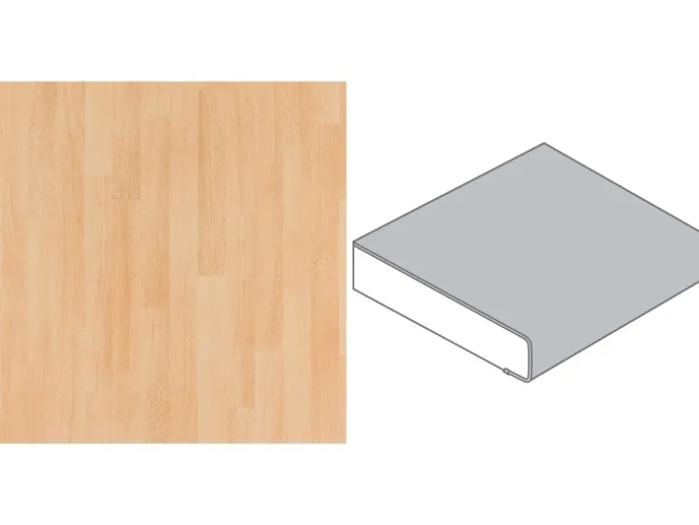 Arbeitsplatte Buche Parkett 90 cm x 2,9 cm Meterware