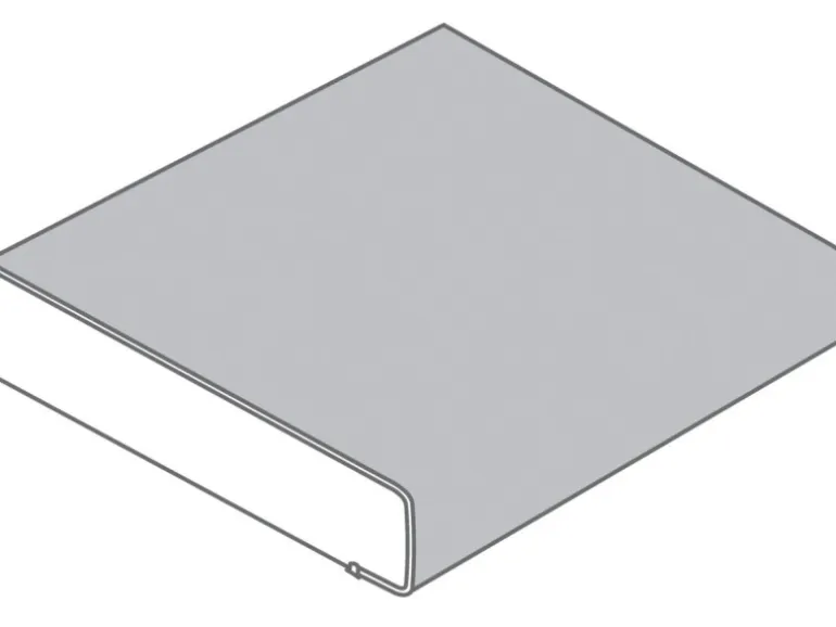 Arbeitsplatte Marmor Marquina Kaviar Grau 90 cm x 3,9 cm Meterware