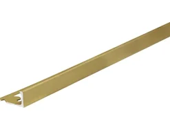 Arcansas Winkel Profil Alu elox. Gold 0,8 x 2,3 x 250 cm