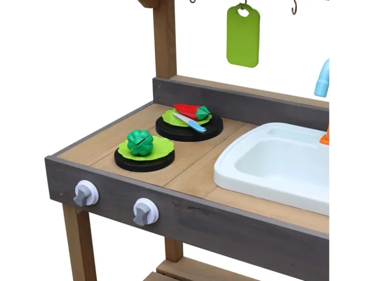 AXI Sand- und Wasser Spielküche Rosa Medium