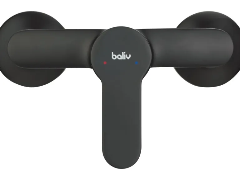 baliv Duscharmatur DU-5891 Schwarz-Matt