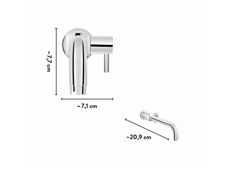 baliv Kaltwasserventil KV-4071 Chrom
