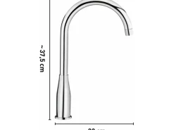 baliv Küchenarmatur KI-1140 Chrom