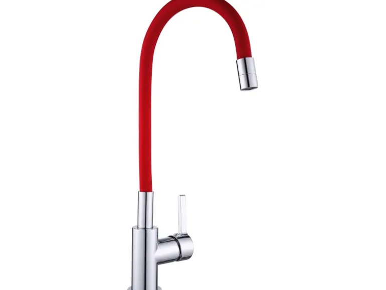 baliv Küchenarmatur KI-1823 Chrom-Rot