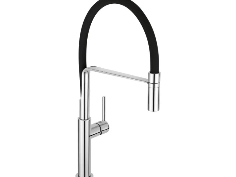 baliv Küchenarmatur KI-1330 Schwarz Chrom
