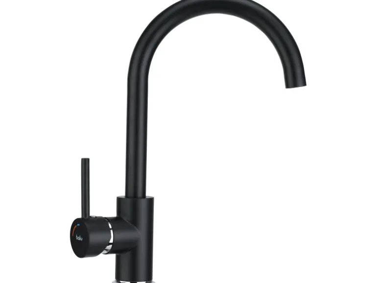 baliv Küchenarmatur KI-1831 Schwarz Matt