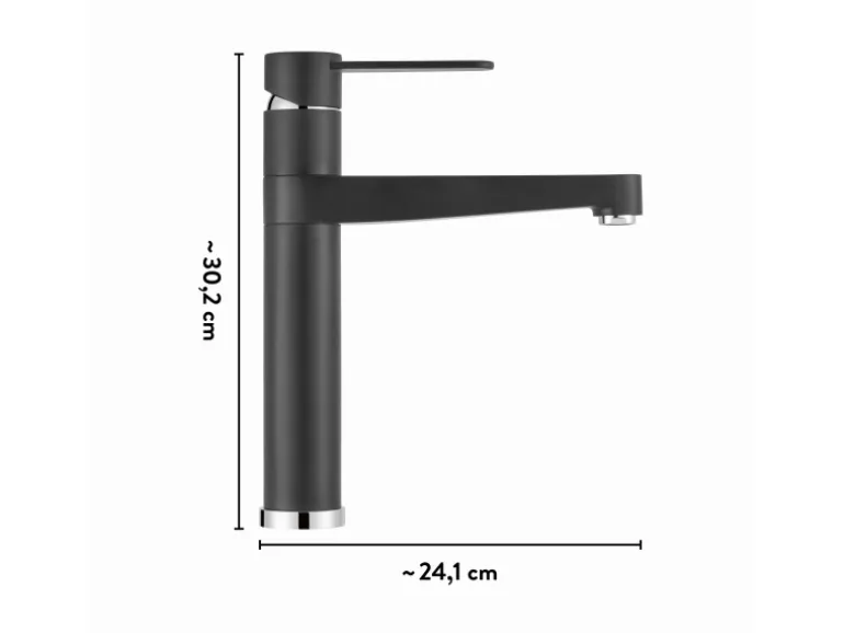 baliv Küchenarmatur KI-1210 Schwarz