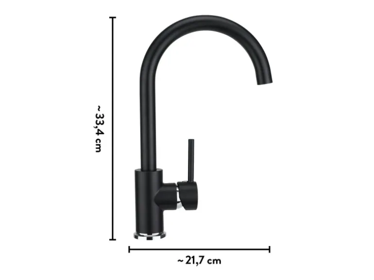 baliv Küchenarmatur KI-1831 Schwarz