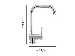 baliv Niederdruck-Küchenarmatur KI-1060 N Chrom