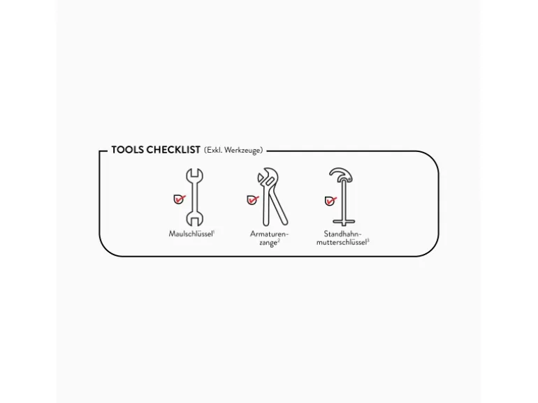 baliv Niederdruck-Küchenarmatur KI-5010 N Chrom