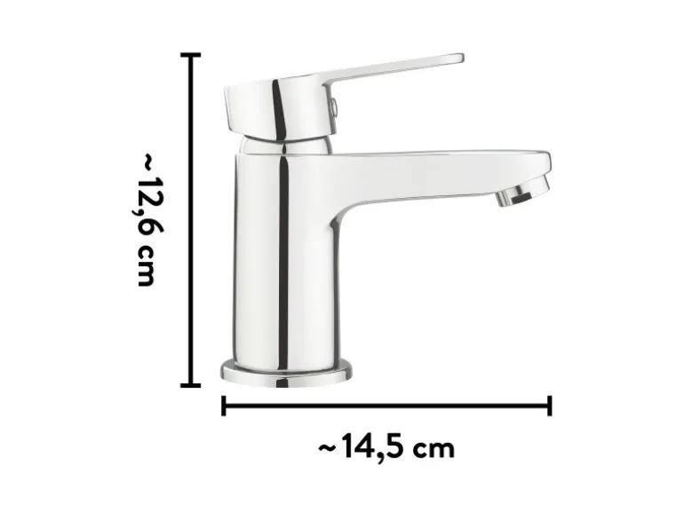 baliv Waschtischarmatur WT-5890 Chrom
