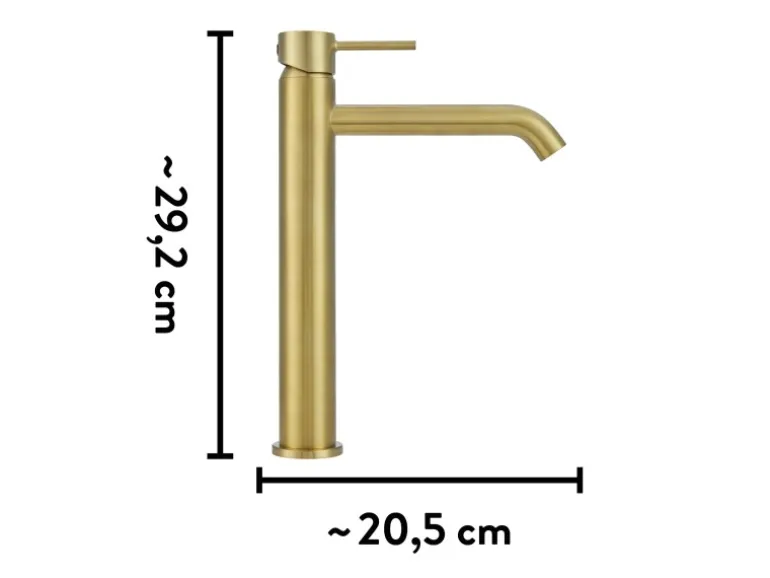baliv Waschtischarmatur WT-631 Gold