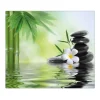 Banjado Herdabdeckplatte Glas 1 Teilig 60x52CM Schneidebrett Herdabdeckung Mit Motiv Steine & Relax 6