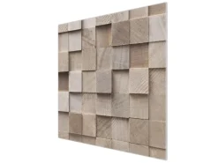 Banjado Herdabdeckplatte Glas 1 Teilig 60x52CM Schneidebrett Herdabdeckung Mit Motiv Bauklötze Relief
