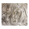 Banjado Herdabdeckplatte Glas 1 Teilig 60x52CM Schneidebrett Herdabdeckung Mit Motiv Holzwirbel