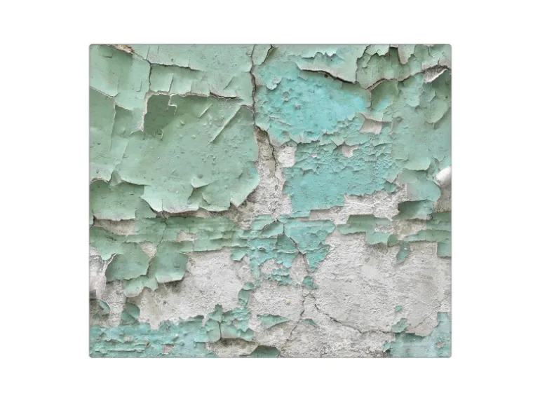 Banjado Herdabdeckplatte Glas 1 Teilig 60x52CM Schneidebrett Herdabdeckung Mit Motiv Patina Mint