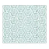 Banjado Herdabdeckplatte Glas 1 Teilig 60x52CM Schneidebrett Herdabdeckung Mit Motiv Muster Getupft Blau