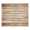 Banjado Herdabdeckplatte Glas 1 Teilig 60x52CM Schneidebrett Herdabdeckung Mit Motiv Blasse Holzlatten