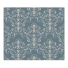 Banjado Herdabdeckplatte Glas 1 Teilig 60x52CM Schneidebrett Herdabdeckung Mit Motiv Royal Creme Blau