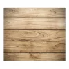 Banjado Herdabdeckplatte Glas 1 Teilig 60x52CM Schneidebrett Herdabdeckung Mit Motiv Holzplanken