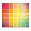 Banjado Herdabdeckplatte Glas 1 Teilig 60x52CM Schneidebrett Herdabdeckung Mit Motiv Bunte Glasbausteine