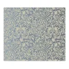 Banjado Herdabdeckplatte Glas 1 Teilig 60x52CM Schneidebrett Herdabdeckung Mit Motiv Blaues Ornament