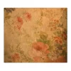 Banjado Herdabdeckplatte Glas 1 Teilig 60x52CM Schneidebrett Herdabdeckung Mit Motiv Blumen Antik