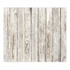Banjado Herdabdeckplatte Glas 2 Teilig Je 30x52CM Schneidebrett Herdabdeckung Mit Motiv Weißes Holz