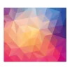 Banjado Herdabdeckplatte Glas 1 Teilig 60x52CM Schneidebrett Herdabdeckung Mit Motiv Bunte Kristalle