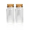 Bestlivings Fläschchen Glas mit Korken Set 50ml 4er Pack